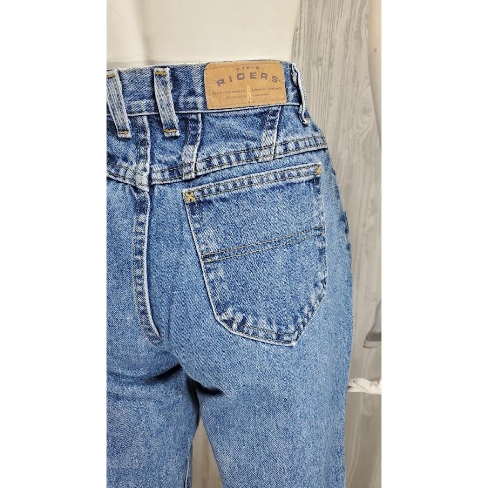 Vintage 90s Riders Jeans Mom Jean Tapered High Waist Relaxed Coastal Cowgirl - Picture 10 of 10